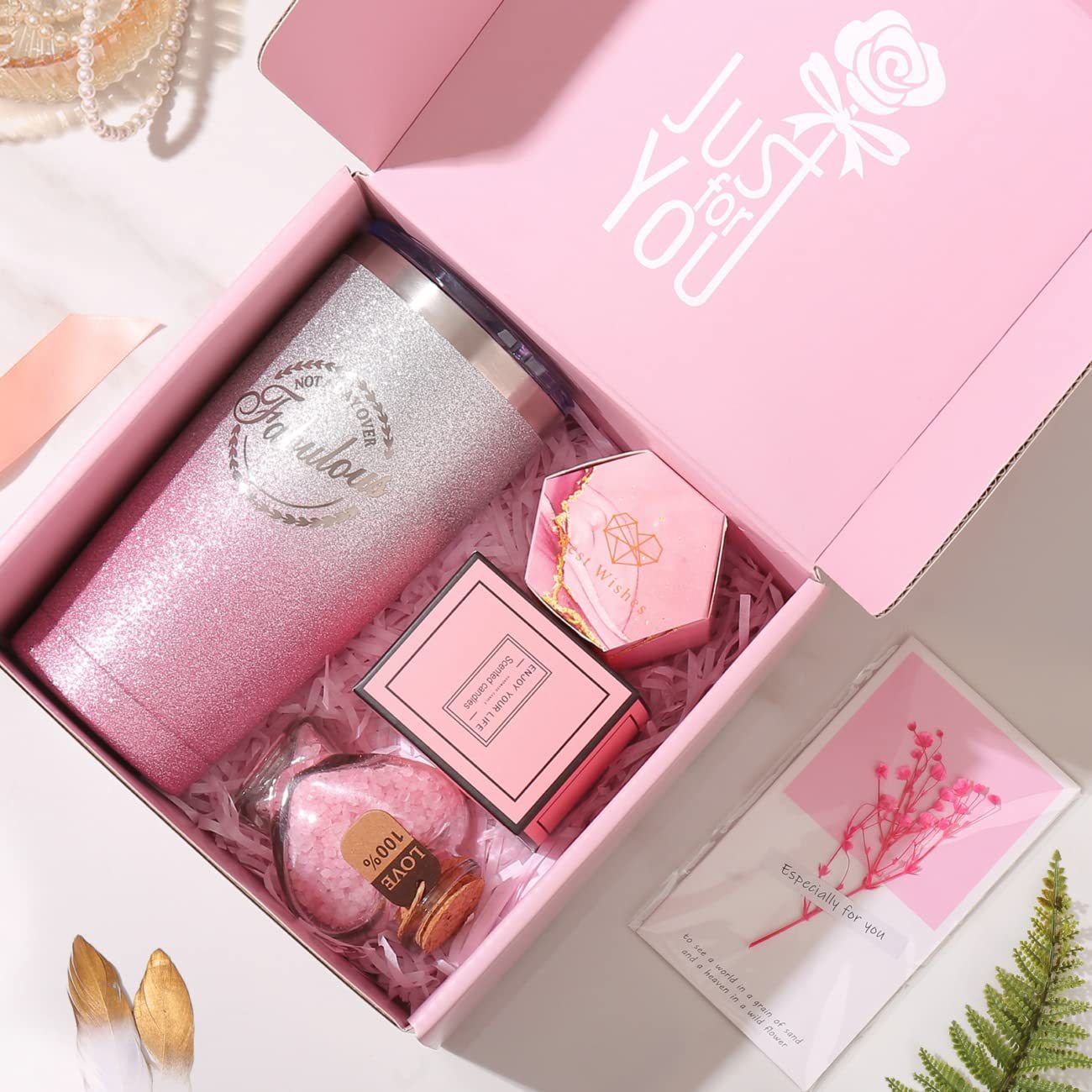 The "Blush & Bloom" Luxury Spa Gift Set
