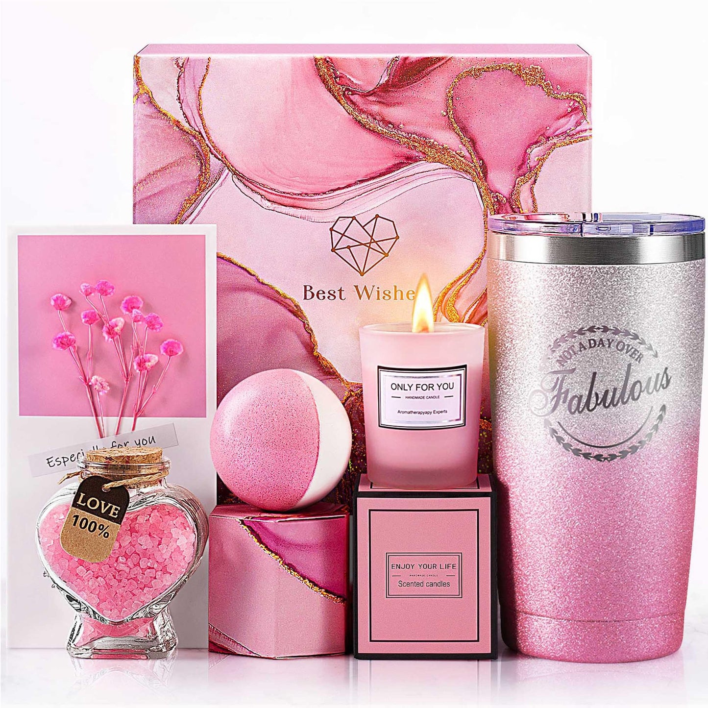 The "Blush & Bloom" Luxury Spa Gift Set