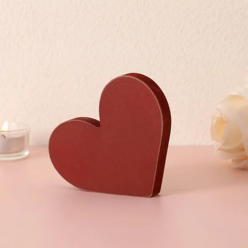 The "Rustic Romance" Natural Wooden Heart